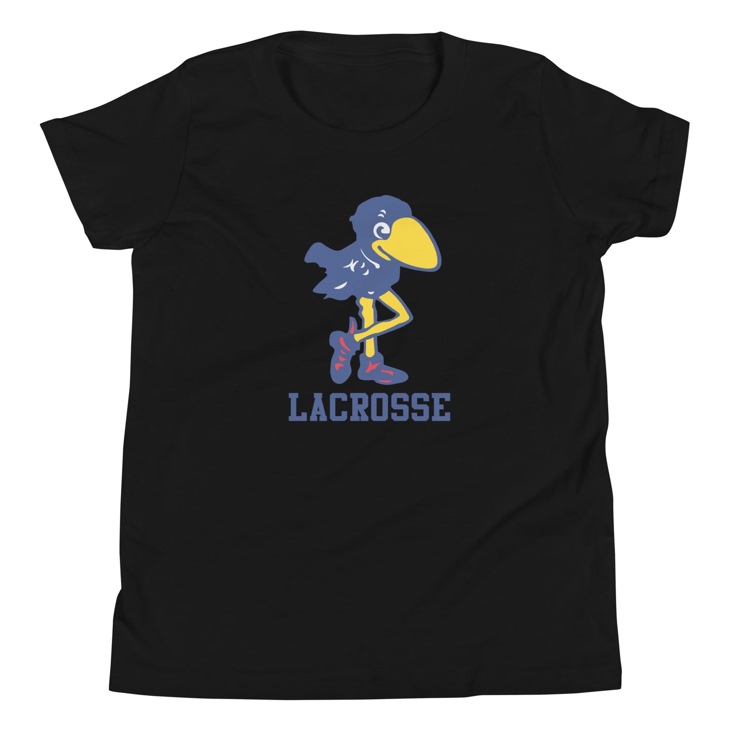 Youth KU Club Lacrosse Bella + Canvas T-Shirt