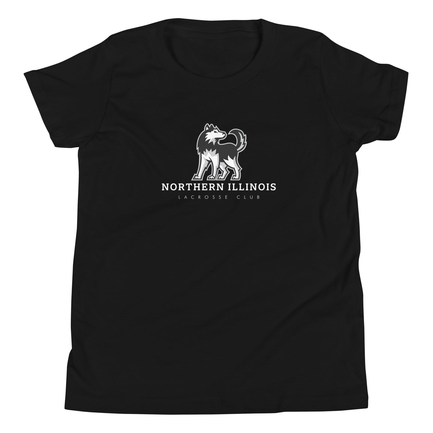Youth NIU Lacrosse Bella + Canvas T-shirt