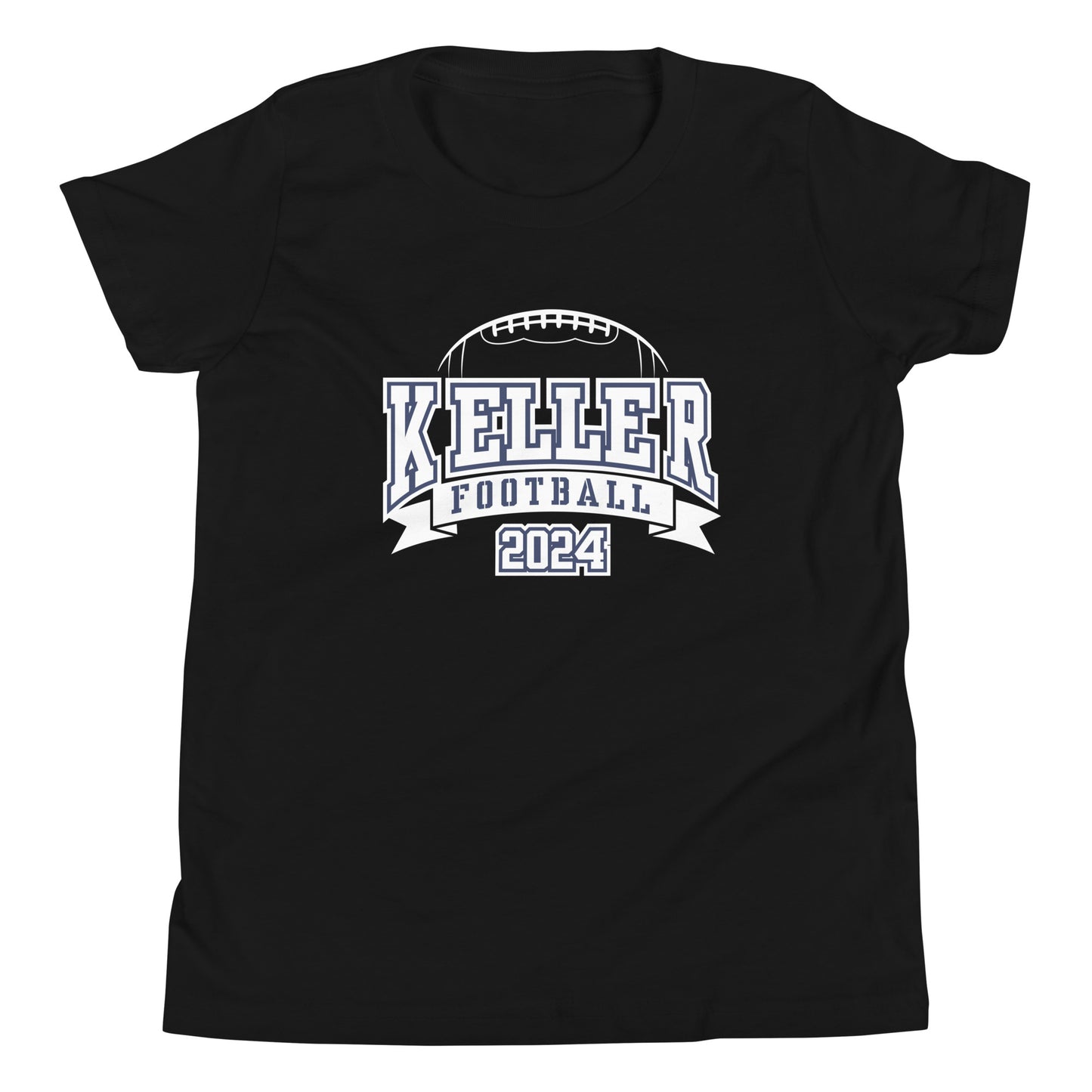 Youth Keller Football Bella + Canvas T-Shirt