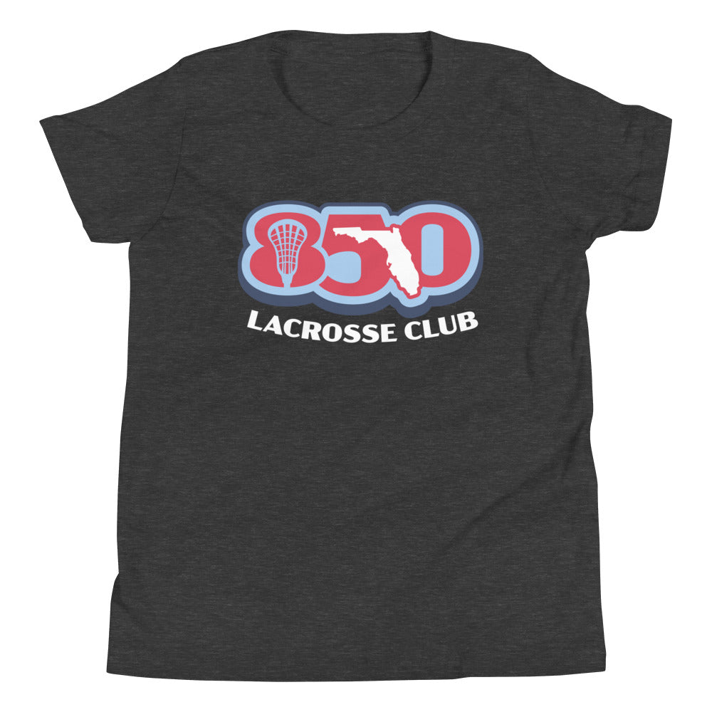 Youth 850 Lacrosse Bella + Canvas T-shirt