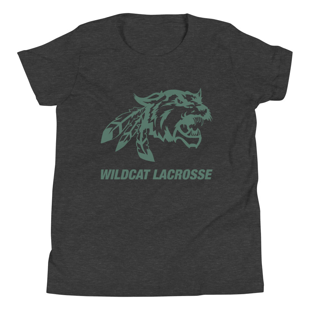 Youth Wildcats Club Lax Bella + Canvas T-shirt