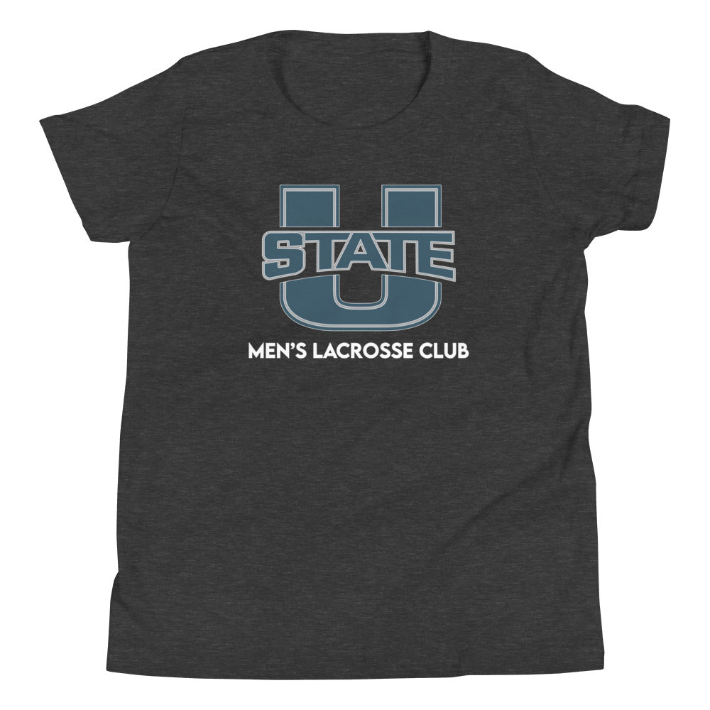 Youth USU Lacrosse Bella + Canvas T-shirt