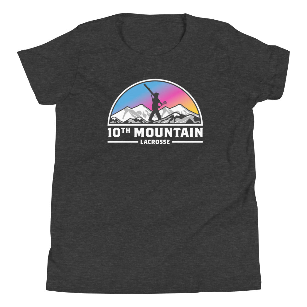 Youth 10th Mountain Lacrosse Bella + Canvas T-Shirt