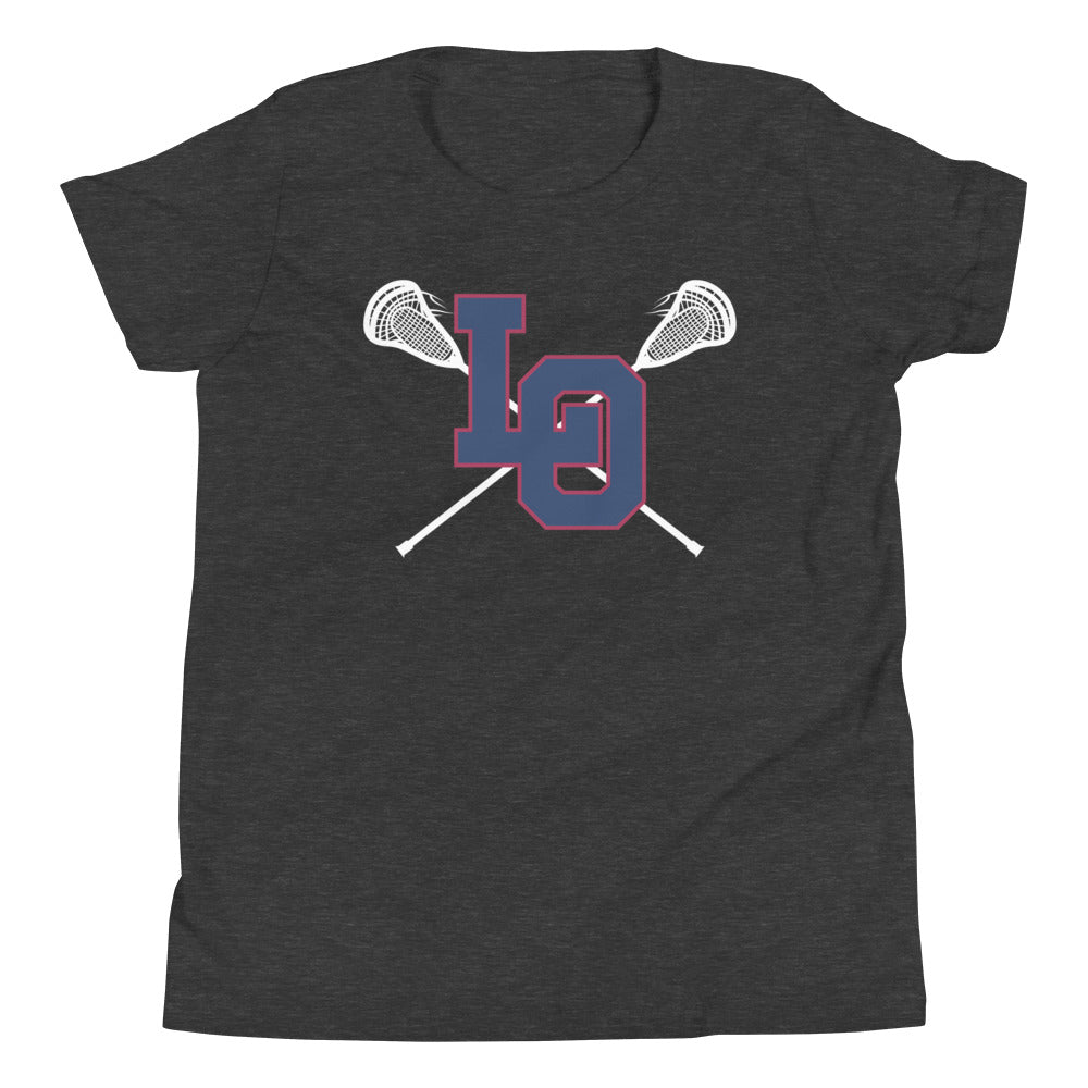 Youth LOHS Lacrosse Bella + Canvas Short Sleeve T-Shirt
