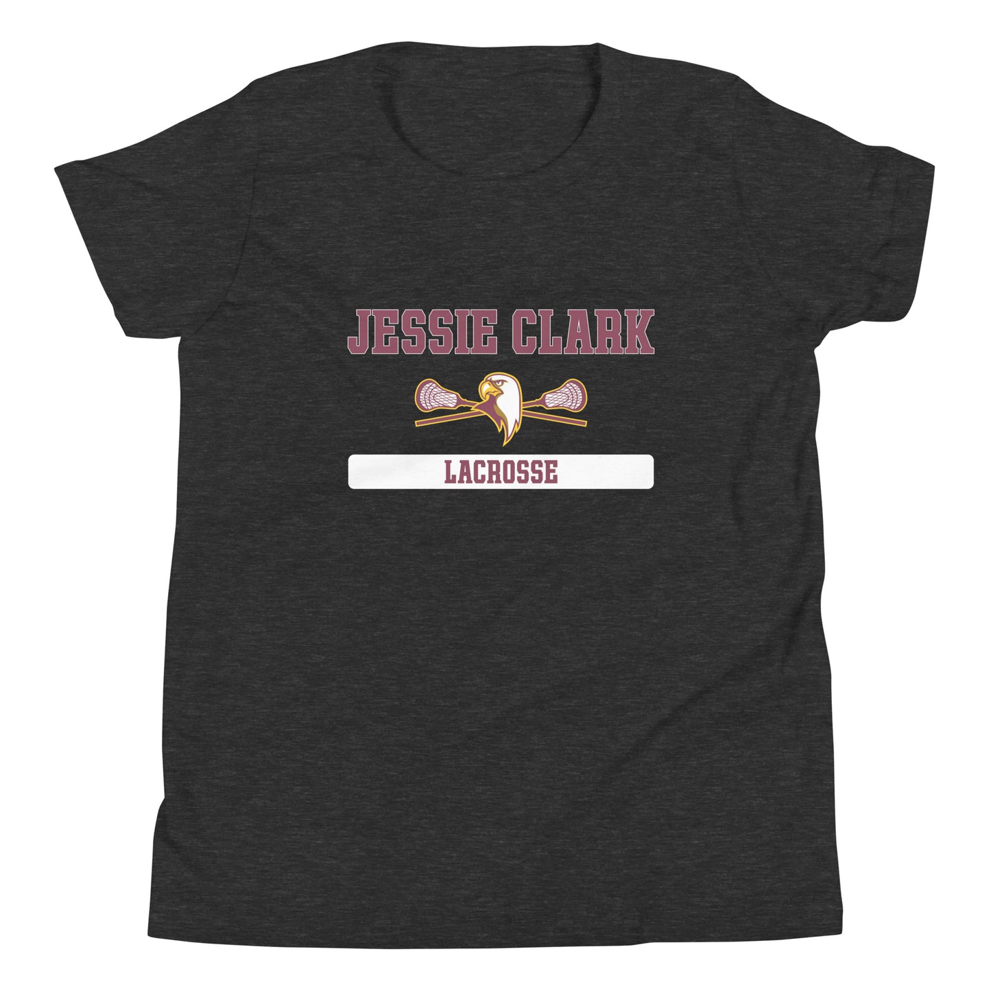 Youth Jessie Clark Lacrosse Bella + Canvas T-shirt