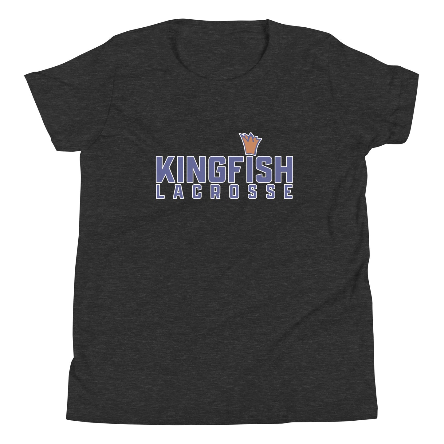 Youth Kingfish Lacrosse Bella + Canvas T-shirt