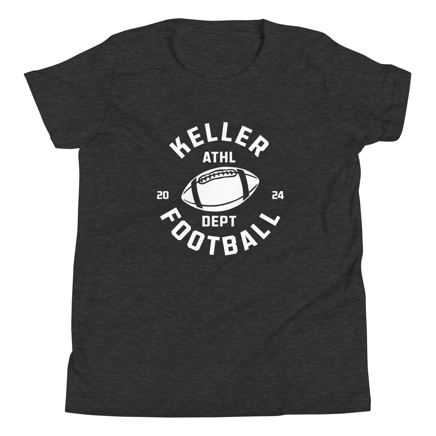 Youth Keller Football Bella + Canvas T-Shirt