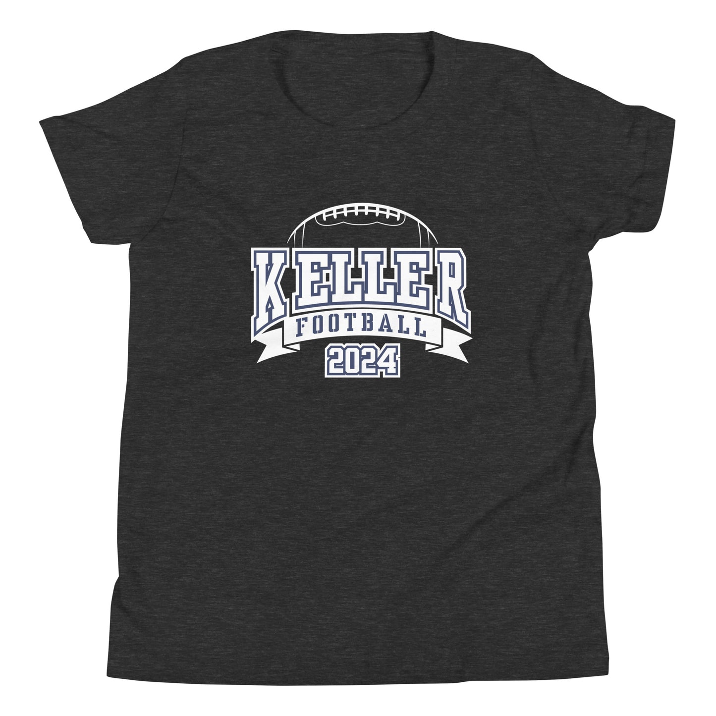 Youth Keller Football Bella + Canvas T-Shirt