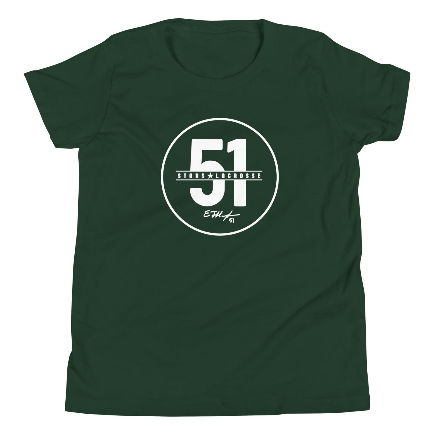 Youth 51 Stars Lacrosse Bella + Canvas T-shirt