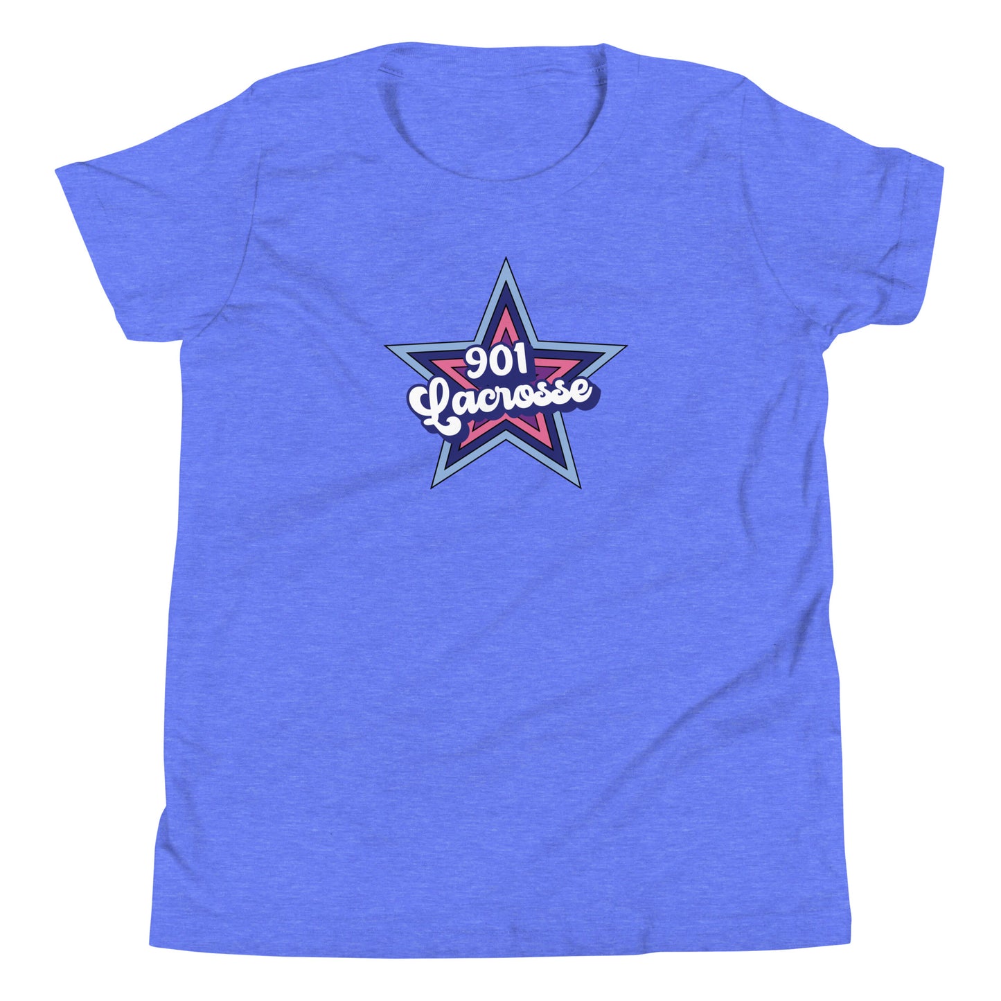 Youth 901 Lacrosse Youth Bella + Canvas  Staple Tee