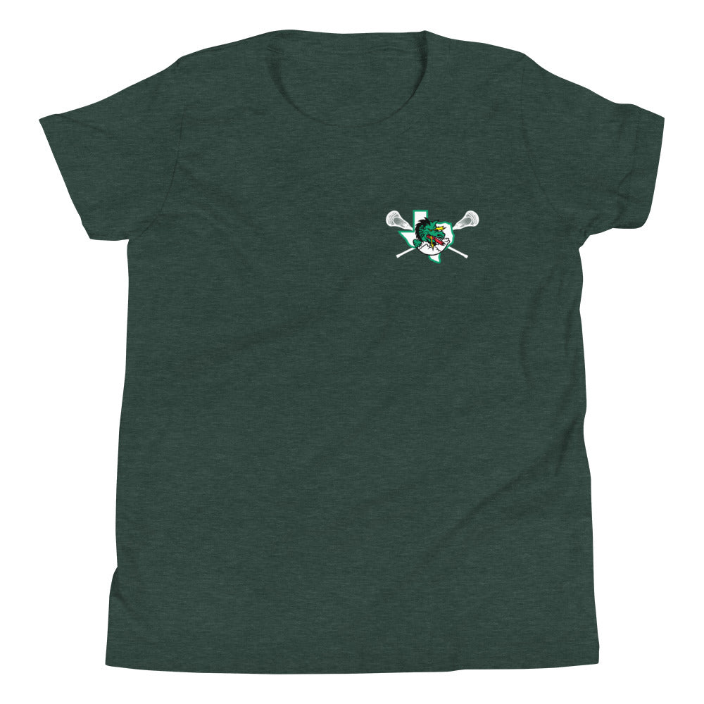Youth Southlake Carroll Lacrosse Bella + Canvas T-shirt