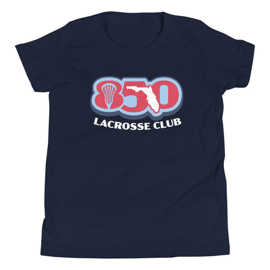 Youth 850 Lacrosse Bella + Canvas T-shirt
