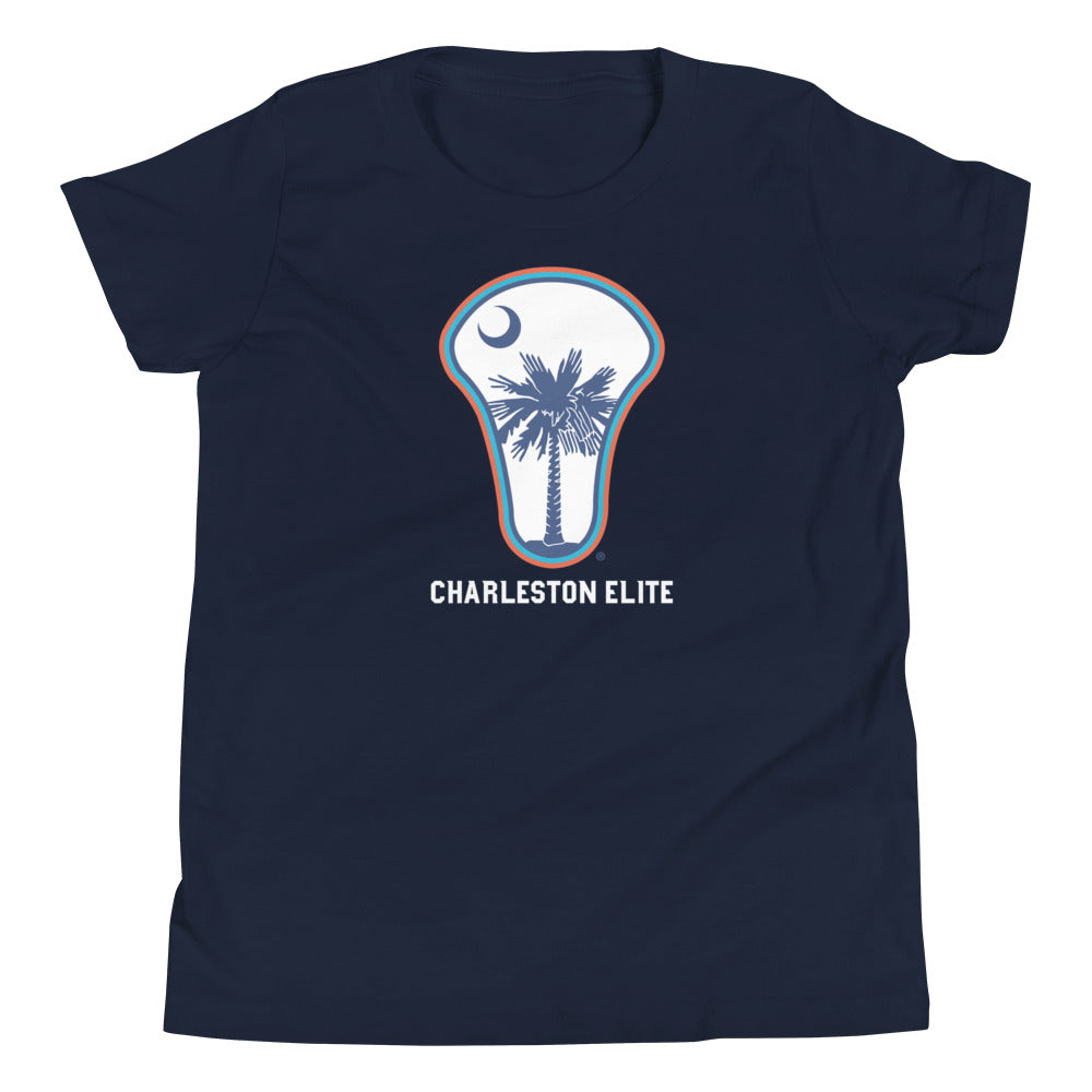 Youth Charleston Elite Lacrosse Bella + Canvas T-shirt