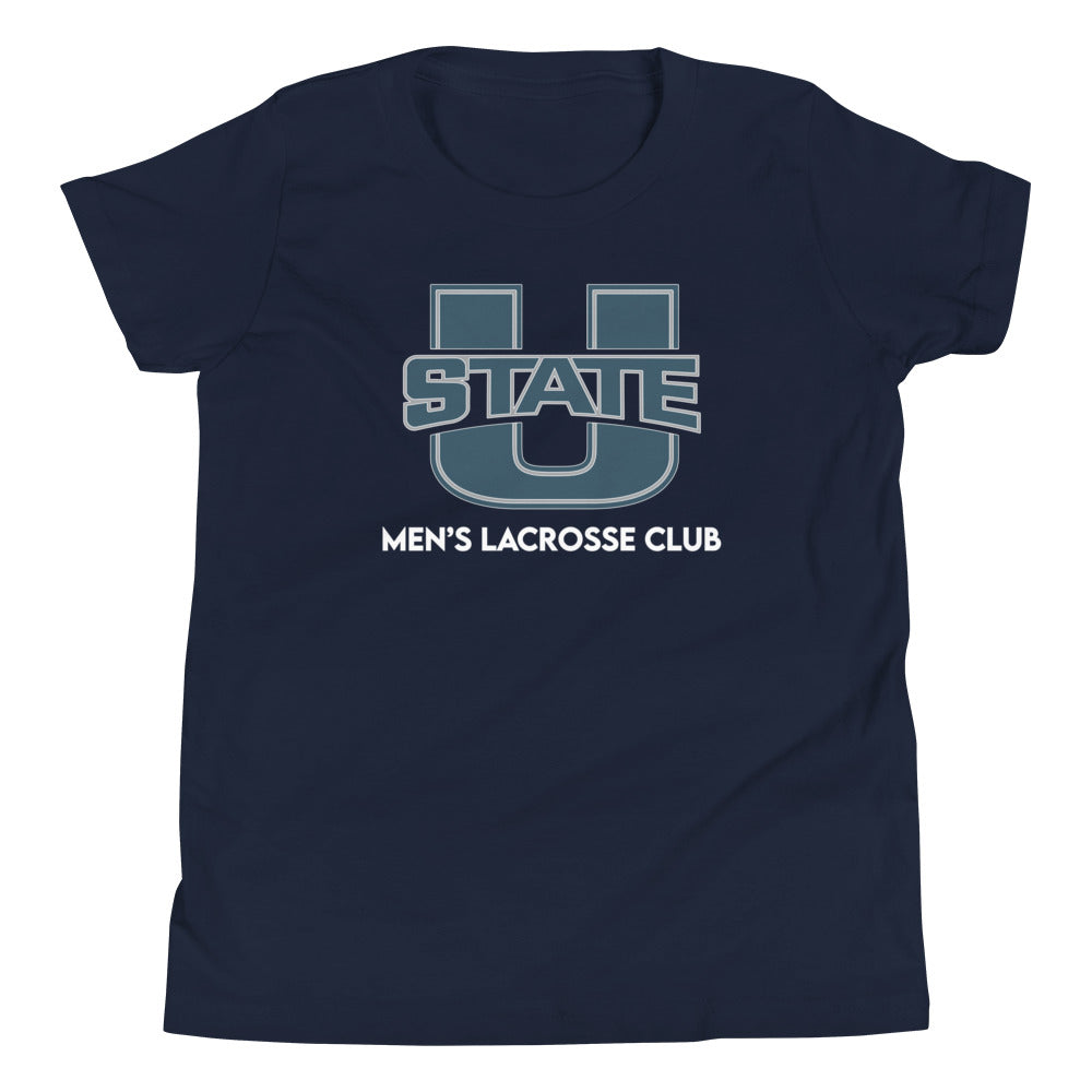 Youth USU Lacrosse Bella + Canvas T-shirt
