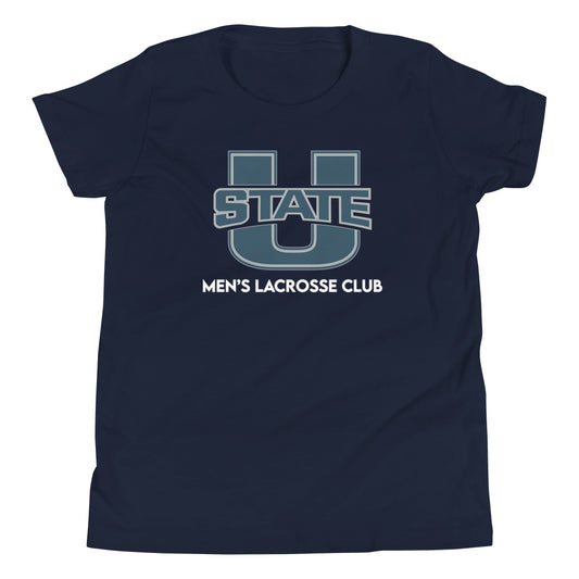 Youth USU Lacrosse Bella + Canvas T-shirt