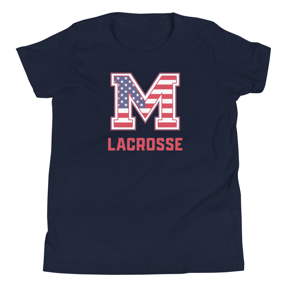 Youth Maryville Lacrosse USA Bella + Canvas T-Shirt