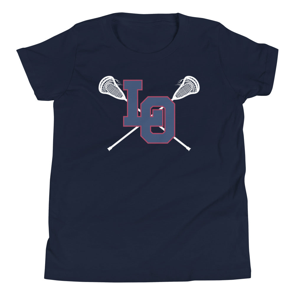 Youth LOHS Lacrosse Bella + Canvas Short Sleeve T-Shirt
