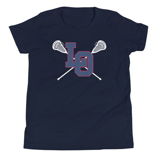 Youth LOHS Lacrosse Bella + Canvas Short Sleeve T-Shirt