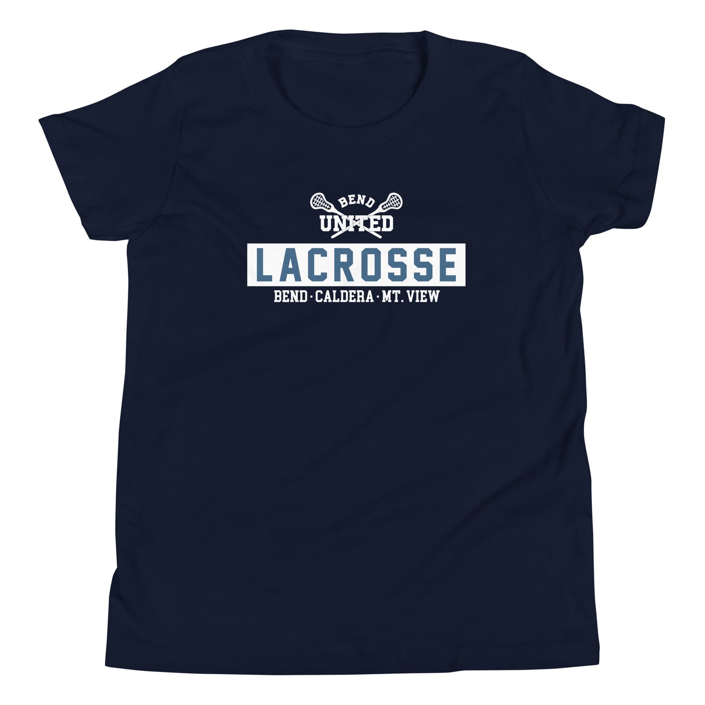 Youth Bend United Lacrosse Bella + Canvas T-shirt