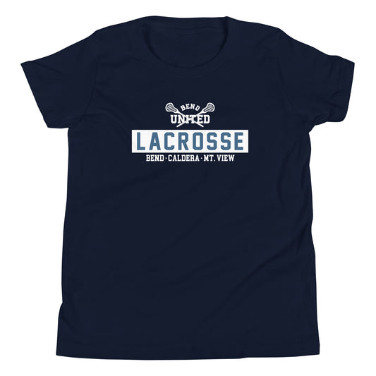 Youth Bend United Lacrosse Bella + Canvas T-shirt