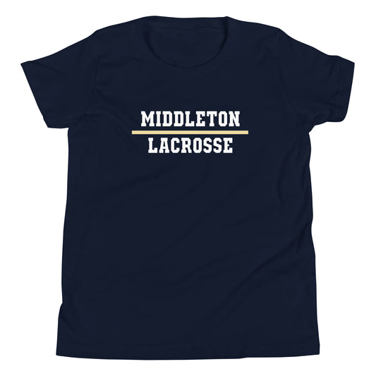 Youth Middleton Lacrosse Bella + Canvas T-shirt