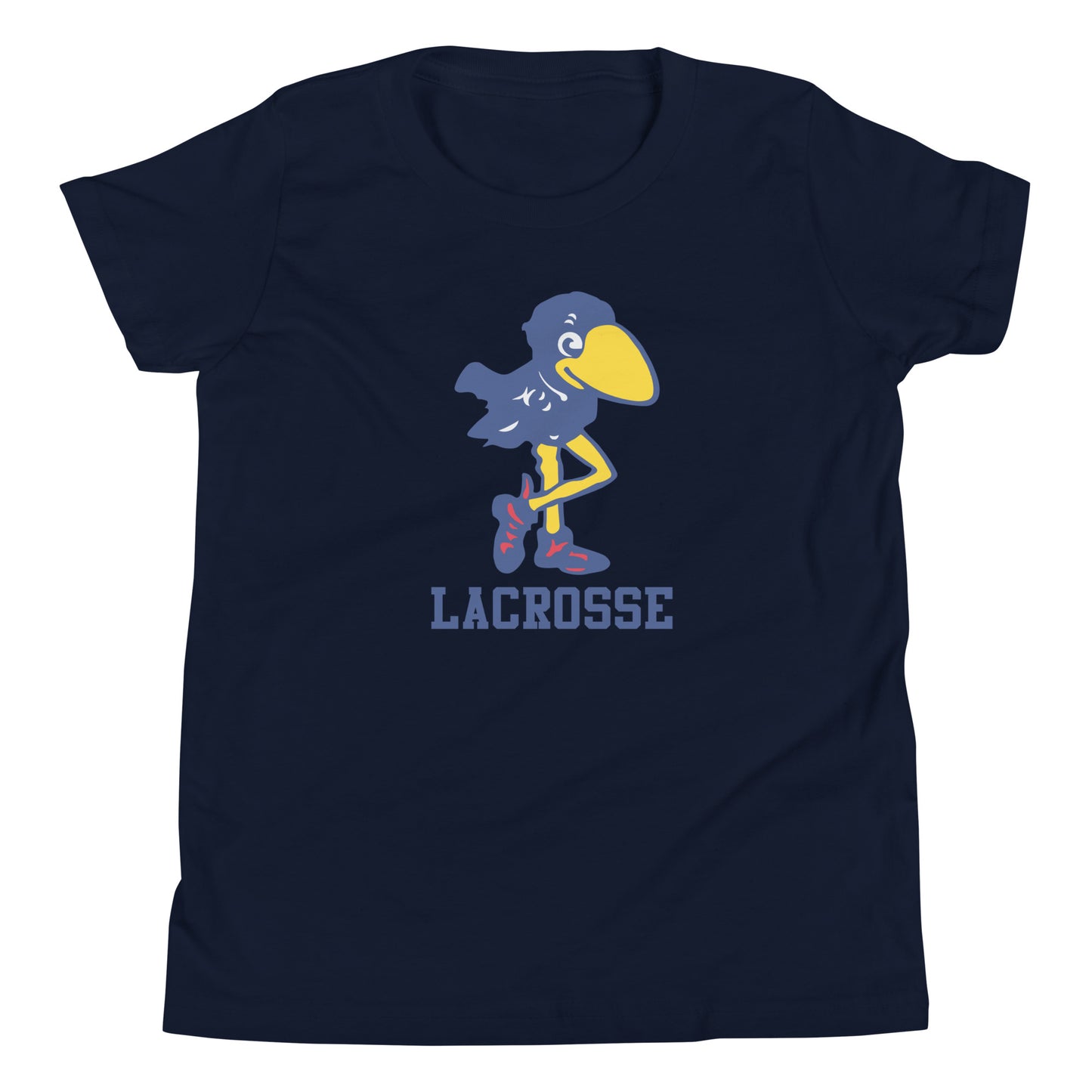 Youth KU Club Lacrosse Bella + Canvas T-Shirt