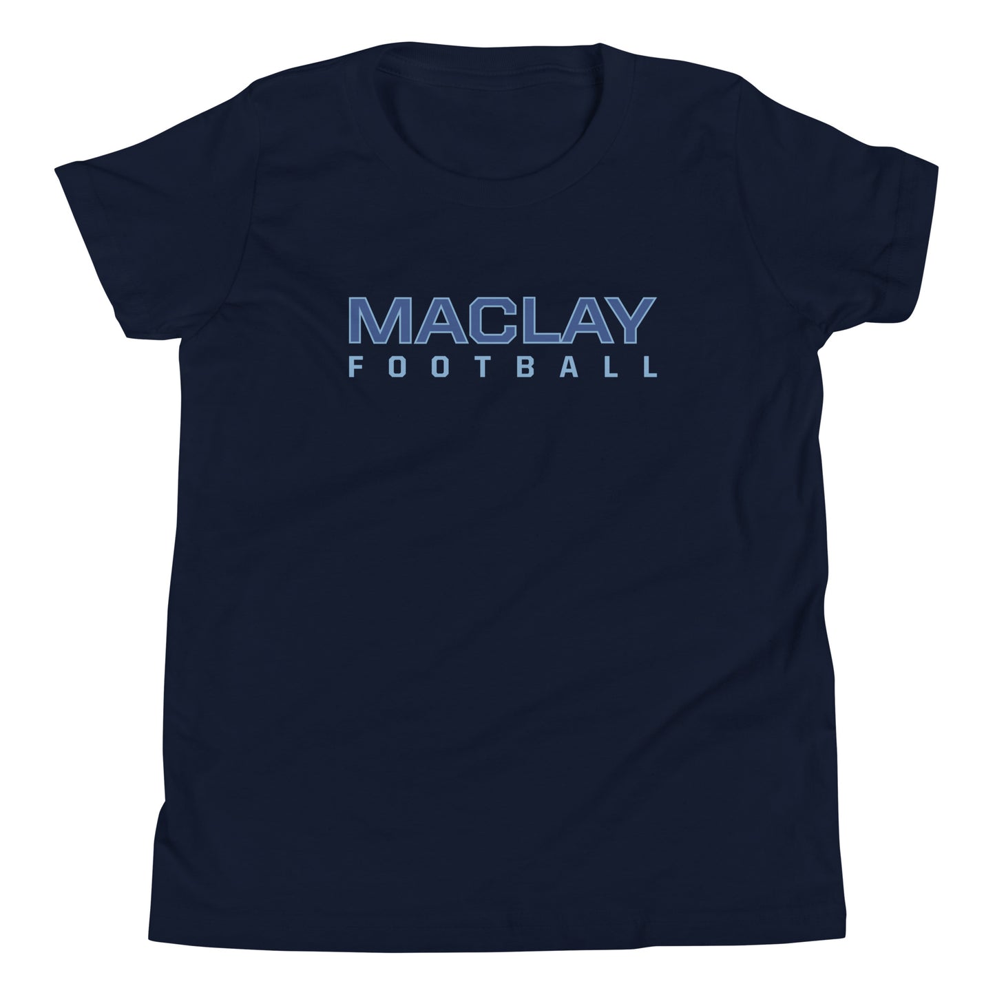 Youth Maclay Footbal Bella + Canvas T-shirt