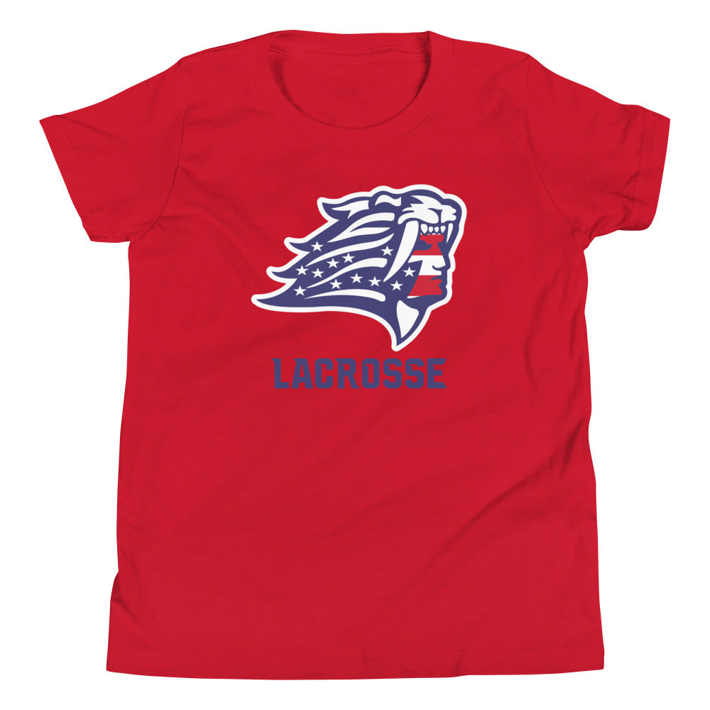 Youth Kuna Lacrosse USA Bella + Canvas T-shirt