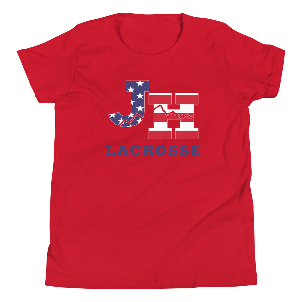 Youth Jackson Hole Lacrosse USA Bella + Canvas T-shirt