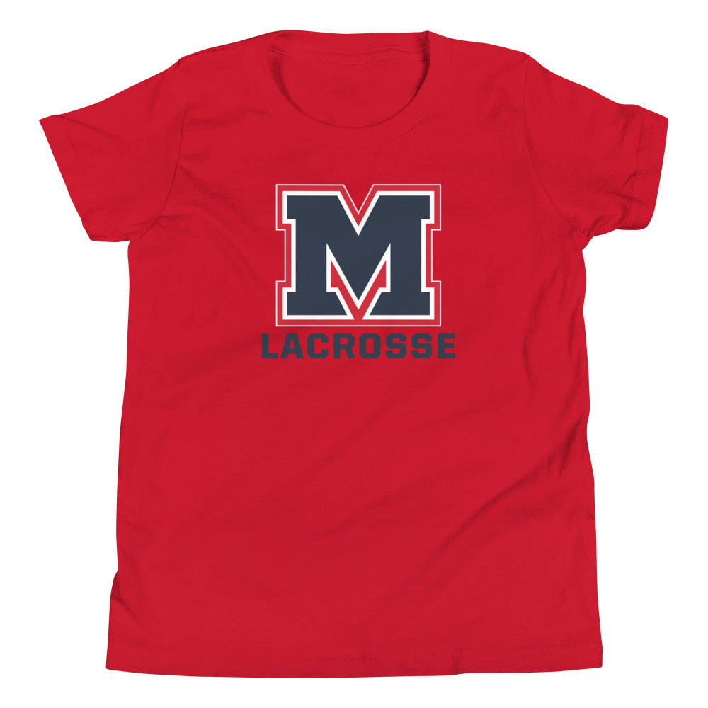 Youth BMHS Lacrosse Bella + Canvas T-Shirt