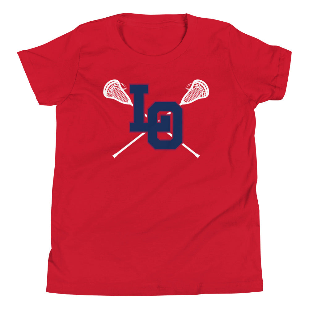 Youth LOHS Lacrosse Bella + Canvas Short Sleeve T-Shirt