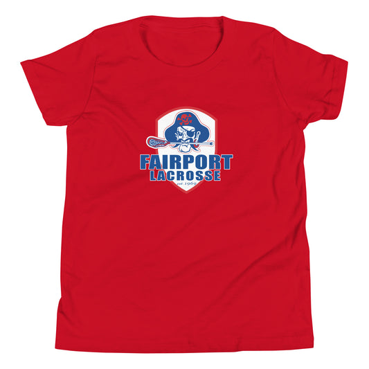 Youth Fairport Lacrosse Bella + Canvas T-shirt