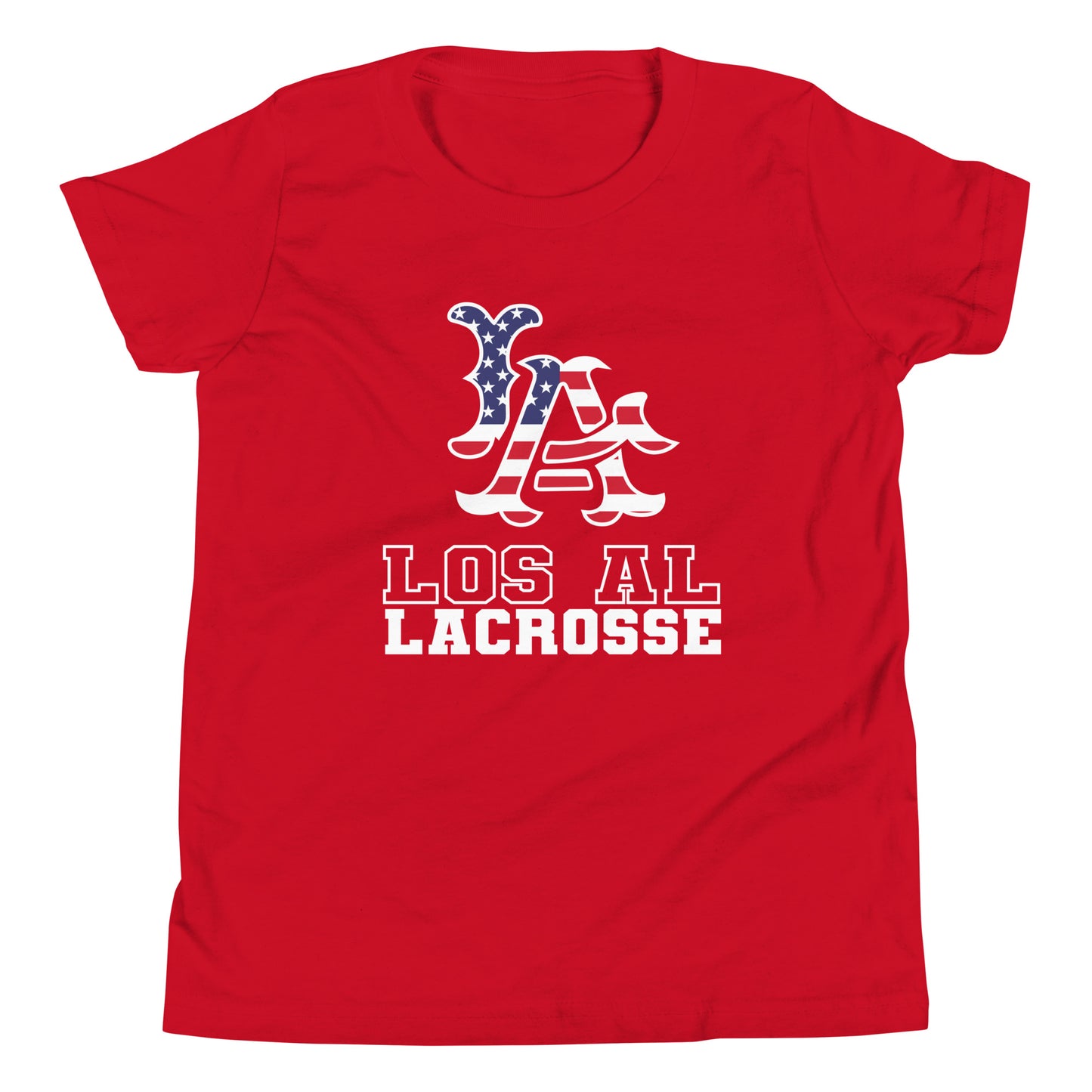 Youth Los Al Lacrosse Bella + Canvas T-shirt