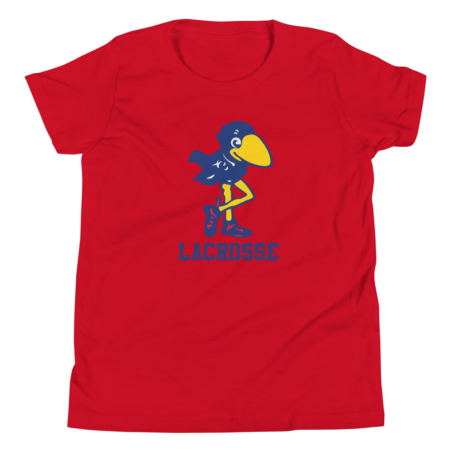 Youth KU Club Lacrosse Bella + Canvas T-Shirt