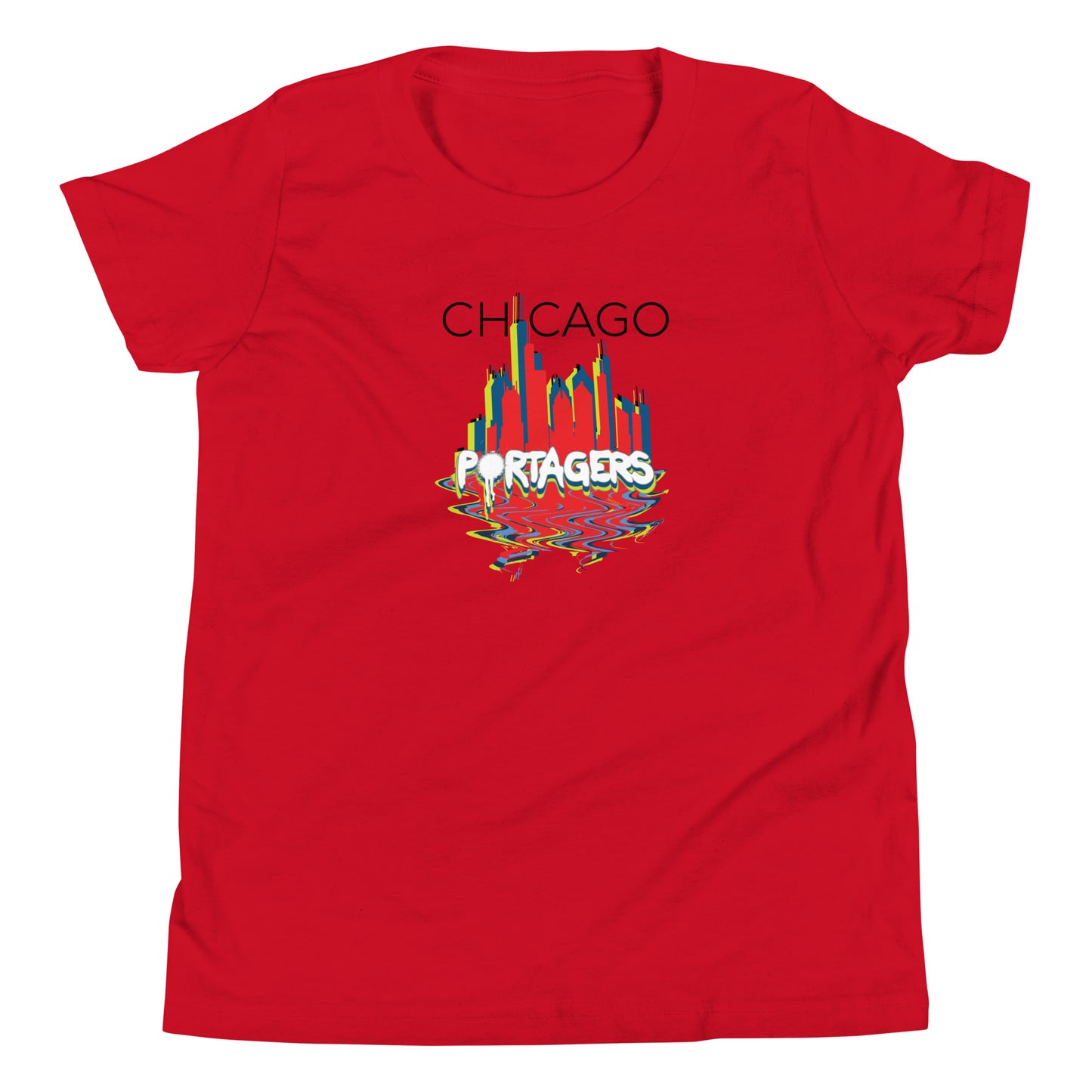 Youth Chicago Portagers Bella + Canvas T-Shirt