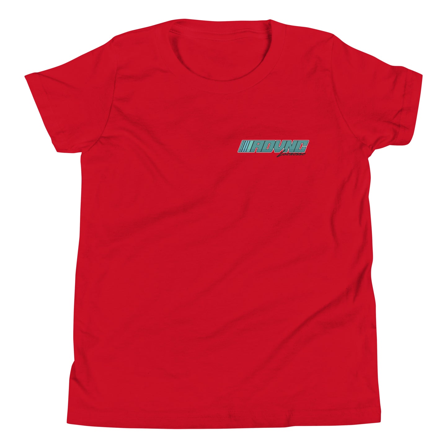 Youth ADVNC Lacrosse Bella + Canvas T-Shirt - Racecar