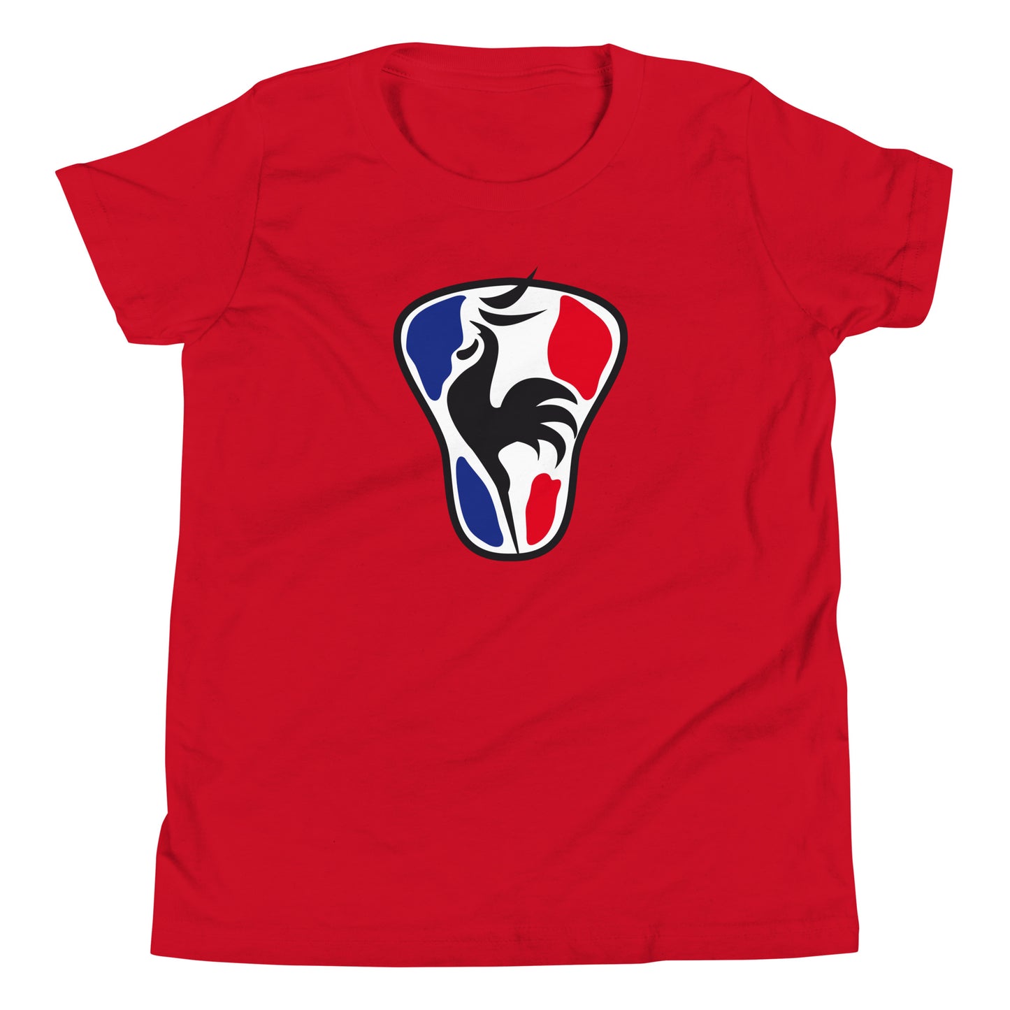 Youth France Lacrosse Bella + Canvas T-shirt