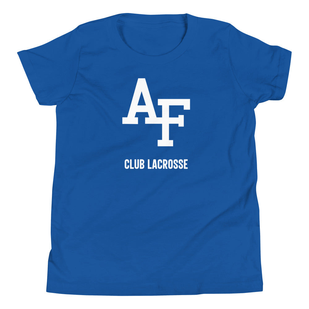 Youth AF Club Lacrosse Bella + Canvas T-shirt