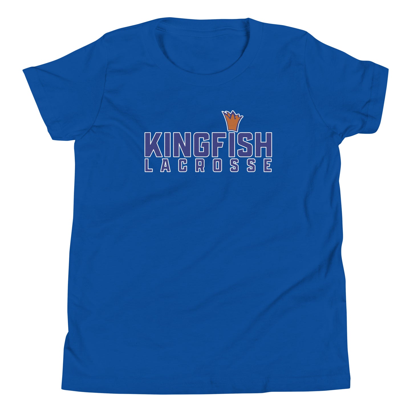 Youth Kingfish Lacrosse Bella + Canvas T-shirt