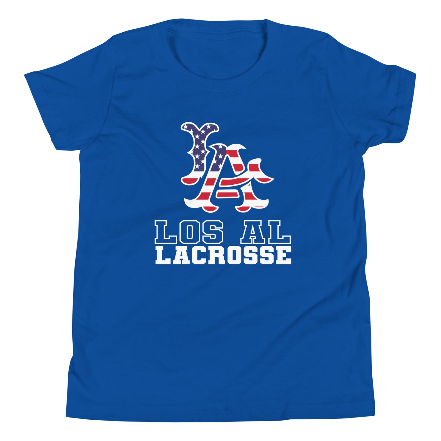 Youth Los Al Lacrosse Bella + Canvas T-shirt