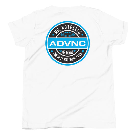 Youth ADVNC Lacrosse Bella + Canvas T-Shirt | Wax