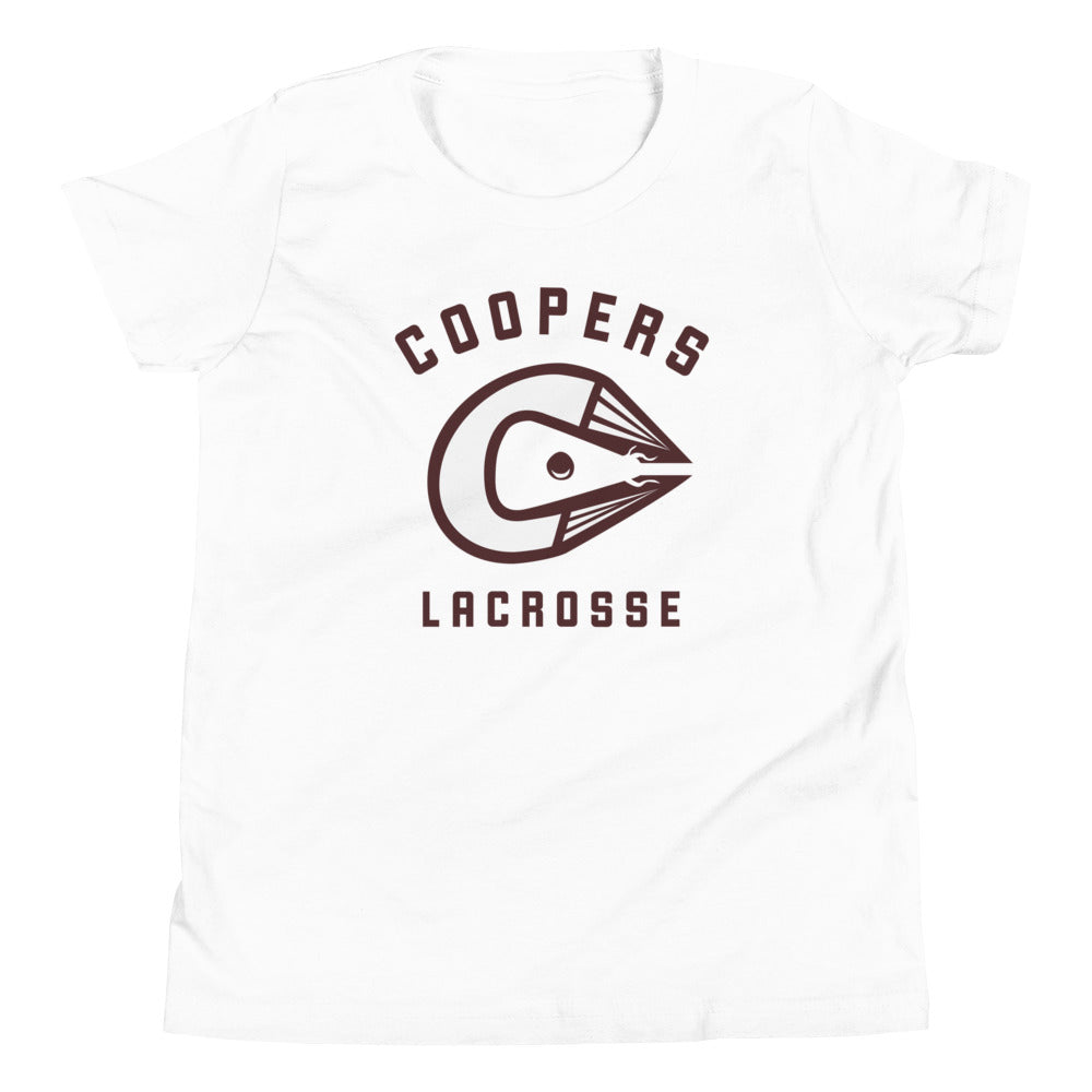 Youth Coopers Lacrosse Bella + Canvas T-shirt
