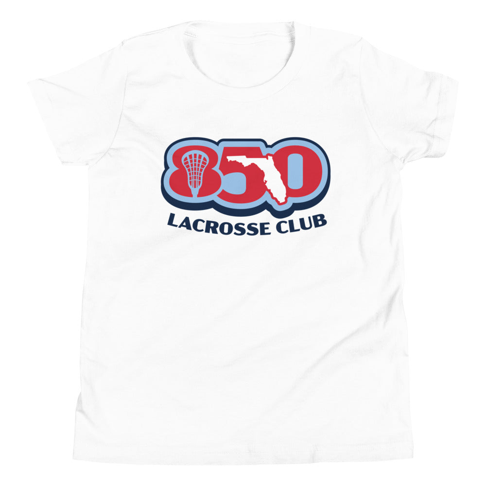 Youth 850 Lacrosse Bella + Canvas T-shirt