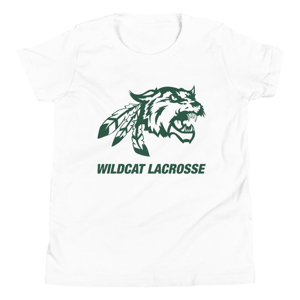 Youth Wildcats Club Lax Bella + Canvas T-shirt