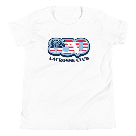 Youth 850 Lacrosse USA Bella + Canvas T-Shirt
