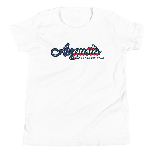 Youth Augusta Lacrosse  USA Bella + Canvas T-shirt