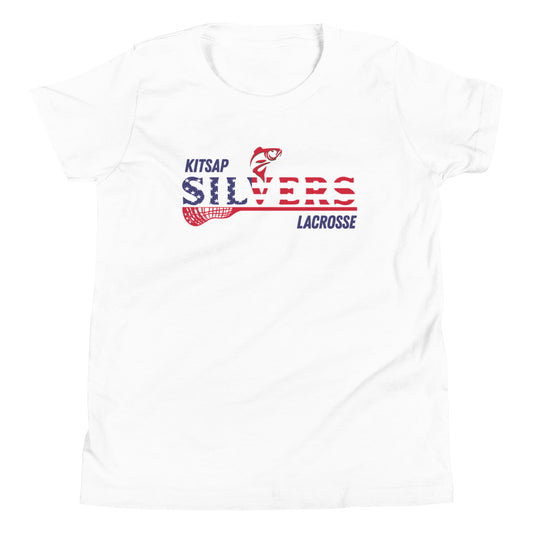 Youth Kitsap Lacrosse USA Bella + Canvas T-shirt