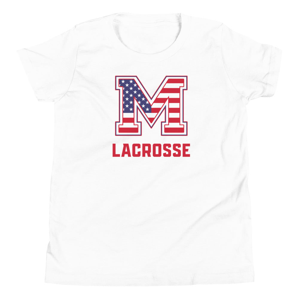 Youth Maryville Lacrosse USA Bella + Canvas T-Shirt