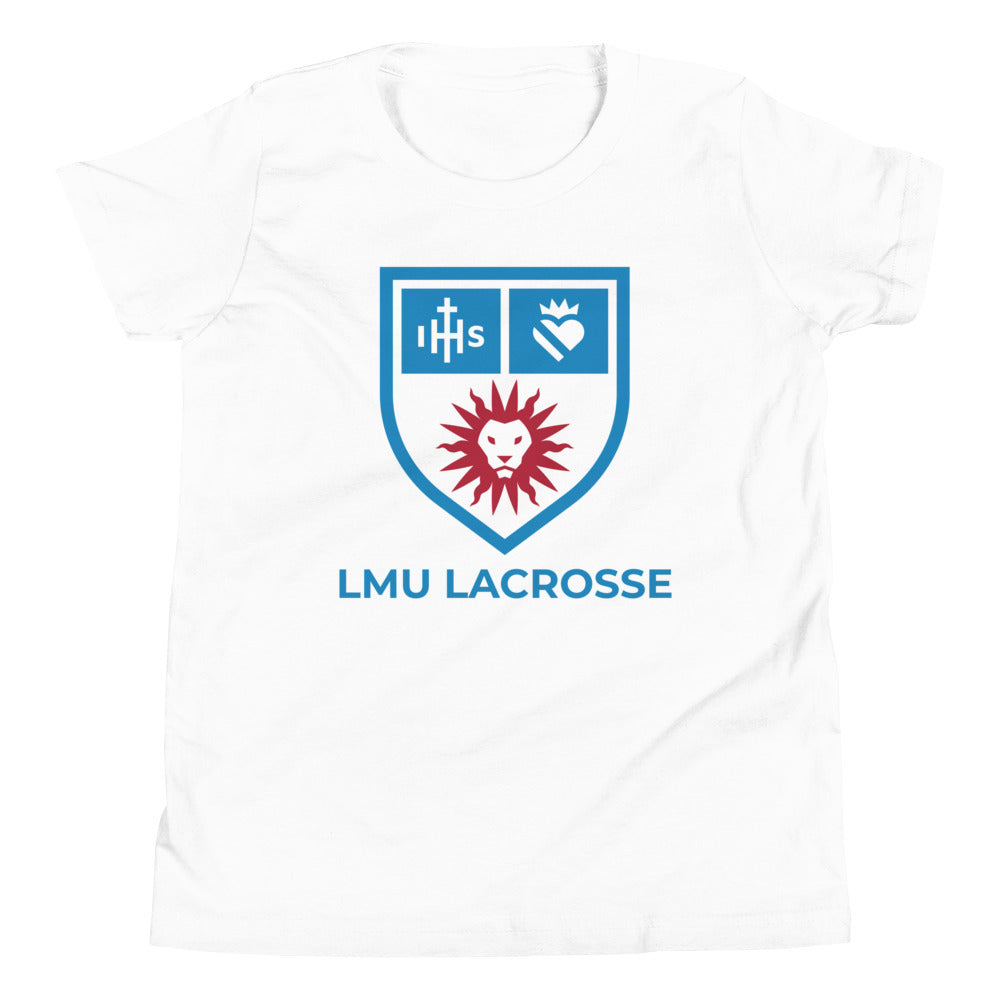 Youth LMU Lacrosse Bella + Canvas T-shirt