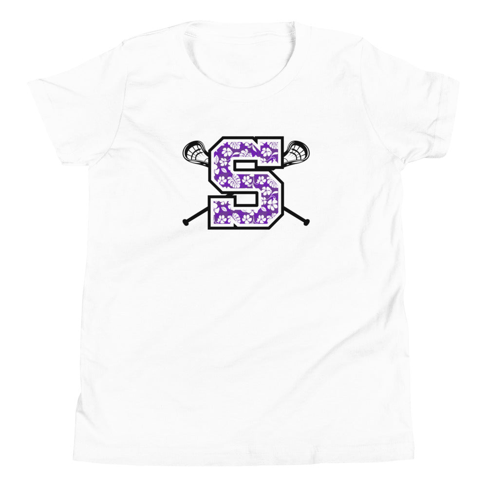 Youth Sunset Lacrosse Bella + Canvas Short Sleeve T-Shirt